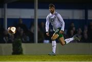 22 March 2022; Tom Cannon of Republic of Ireland U20's during the friendly match between Republic of Ireland U20's and Republic of Ireland Amateur Selection at Home Farm FC in Dublin. Photo by Harry Murphy/Sportsfile