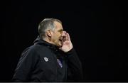 22 March 2022; Republic of Ireland U20's manager Jim Crawford during the friendly match between Republic of Ireland U20's and Republic of Ireland Amateur Selection at Home Farm FC in Dublin. Photo by Harry Murphy/Sportsfile