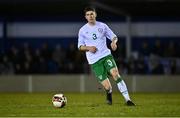 22 March 2022; Zak Delaney of Republic of Ireland U20's during the friendly match between Republic of Ireland U20's and Republic of Ireland Amateur Selection at Home Farm FC in Dublin. Photo by Harry Murphy/Sportsfile