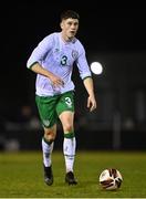 22 March 2022; Zak Delaney of Republic of Ireland U20's during the friendly match between Republic of Ireland U20's and Republic of Ireland Amateur Selection at Home Farm FC in Dublin. Photo by Harry Murphy/Sportsfile