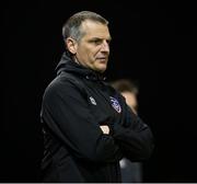 22 March 2022; Republic of Ireland U20's manager Jim Crawford during the friendly match between Republic of Ireland U20's and Republic of Ireland Amateur Selection at Home Farm FC in Dublin. Photo by Harry Murphy/Sportsfile