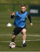 22 March 2022; Connor Ronan during a Republic of Ireland training session at the FAI National Training Centre in Abbotstown, Dublin. Photo by Stephen McCarthy/Sportsfile