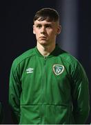 22 March 2022; Connor O'Riordon of Republic of Ireland U20's before the friendly match between Republic of Ireland U20's and Republic of Ireland Amateur Selection at Home Farm FC in Dublin. Photo by Harry Murphy/Sportsfile