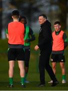23 March 2022; Manager Jim Crawford during a Republic of Ireland U21's training session at FAI National Training Centre in Abbotstown, Dublin. Photo by Harry Murphy/Sportsfile