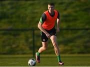 23 March 2022; Mark McGuinness during a Republic of Ireland U21's training session at FAI National Training Centre in Abbotstown, Dublin. Photo by Harry Murphy/Sportsfile