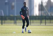 23 March 2022; David Odumosu during a Republic of Ireland U21's training session at FAI National Training Centre in Abbotstown, Dublin. Photo by Harry Murphy/Sportsfile