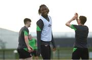 23 March 2022; JJ Kayode during a Republic of Ireland U21's training session at FAI National Training Centre in Abbotstown, Dublin. Photo by Harry Murphy/Sportsfile