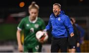 23 March 2022; Slovakia coach Jozef Jelsic during the UEFA EURO2022 Women's Under-17 Round 2 qualifying match between Republic of Ireland and Slovakia at Tallaght Stadium in Dublin. Photo by Piaras Ó Mídheach/Sportsfile