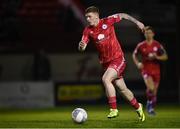 18 March 2022; Kameron Ledwidge of Shelbourne during the SSE Airtricity League Premier Division match between Shelbourne and Finn Harps at Tolka Park in Dublin. Photo by Piaras Ó Mídheach/Sportsfile