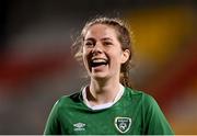 23 March 2022; Kate Thompson of Republic of Ireland after the drawn UEFA EURO2022 Women's Under-17 Round 2 qualifying match between Republic of Ireland and Slovakia at Tallaght Stadium in Dublin. Photo by Piaras Ó Mídheach/Sportsfile