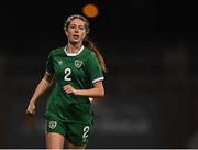 23 March 2022; Kate Thompson of Republic of Ireland during the UEFA EURO2022 Women's Under-17 Round 2 qualifying match between Republic of Ireland and Slovakia at Tallaght Stadium in Dublin. Photo by Piaras Ó Mídheach/Sportsfile