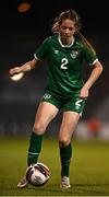 23 March 2022; Kate Thompson of Republic of Ireland during the UEFA EURO2022 Women's Under-17 Round 2 qualifying match between Republic of Ireland and Slovakia at Tallaght Stadium in Dublin. Photo by Piaras Ó Mídheach/Sportsfile