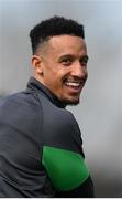 24 March 2022; Callum Robinson during a Republic of Ireland training session at the FAI National Training Centre in Abbotstown, Dublin. Photo by Stephen McCarthy/Sportsfile