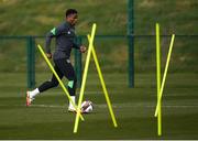 24 March 2022; Chiedozie Ogbene during a Republic of Ireland training session at the FAI National Training Centre in Abbotstown, Dublin. Photo by Stephen McCarthy/Sportsfile