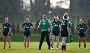 24 March 2022; Head coach Greg McWilliams during Ireland Women's Rugby squad training at the IRFU High Performance Centre at the Sport Ireland Campus in Dublin. Photo by Brendan Moran/Sportsfile