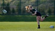 24 March 2022; Kathryn Dane during Ireland Women's Rugby squad training at the IRFU High Performance Centre at the Sport Ireland Campus in Dublin. Photo by Brendan Moran/Sportsfile