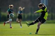 24 March 2022; Nicole Cronin during Ireland Women's Rugby squad training at the IRFU High Performance Centre at the Sport Ireland Campus in Dublin. Photo by Brendan Moran/Sportsfile
