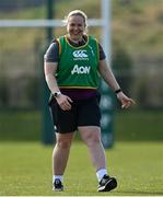 24 March 2022; Assistant coach Niamh Briggs during Ireland Women's Rugby squad training at the IRFU High Performance Centre at the Sport Ireland Campus in Dublin. Photo by Brendan Moran/Sportsfile