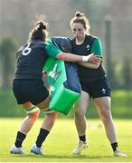 24 March 2022; Chloe Pearse during Ireland Women's Rugby squad training at the IRFU High Performance Centre at the Sport Ireland Campus in Dublin. Photo by Brendan Moran/Sportsfile
