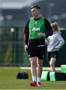 24 March 2022; Strength & conditioning coach Cian Gormley during Ireland Women's Rugby squad training at the IRFU High Performance Centre at the Sport Ireland Campus in Dublin. Photo by Brendan Moran/Sportsfile