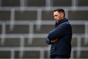 20 March 2022; Offaly manager Michael Fennelly during the Allianz Hurling League Division 1 Group A match between Limerick and Offaly at TUS Gaelic Grounds in Limerick. Photo by Seb Daly/Sportsfile