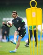 25 March 2022; Jeff Hendrick during a Republic of Ireland training session at Aviva Stadium in Dublin. Photo by Stephen McCarthy/Sportsfile