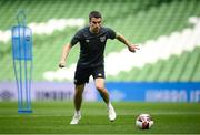 25 March 2022; Seamus Coleman during a Republic of Ireland training session at Aviva Stadium in Dublin. Photo by Stephen McCarthy/Sportsfile