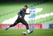 25 March 2022; Matt Doherty during a Republic of Ireland training session at Aviva Stadium in Dublin. Photo by Stephen McCarthy/Sportsfile
