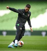 25 March 2022; Matt Doherty during a Republic of Ireland training session at Aviva Stadium in Dublin. Photo by Stephen McCarthy/Sportsfile
