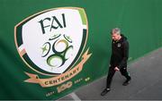 25 March 2022; Manager Stephen Kenny after a Republic of Ireland training session at Aviva Stadium in Dublin. Photo by Stephen McCarthy/Sportsfile