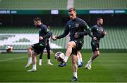 25 March 2022; Connor Ronan during a Republic of Ireland training session at Aviva Stadium in Dublin. Photo by Stephen McCarthy/Sportsfile