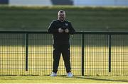 23 March 2022; Lead performance analyst Martin Doyle during a Republic of Ireland U21's training session at FAI National Training Centre in Abbotstown, Dublin. Photo by Harry Murphy/Sportsfile