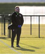 23 March 2022; Sports therapist Kieran Murray during a Republic of Ireland U21's training session at FAI National Training Centre in Abbotstown, Dublin. Photo by Harry Murphy/Sportsfile