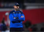 25 March 2022; Bennetton head coach Marco Bortolami before the United Rugby Championship match between Munster and Benetton at Musgrave Park in Cork. Photo by Piaras Ó Mídheach/Sportsfile