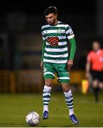 18 March 2022; Danny Mandroiu of Shamrock Rovers during the SSE Airtricity League Premier Division match between Shamrock Rovers and Sligo Rovers at Tallaght Stadium in Dublin. Photo by Harry Murphy/Sportsfile