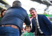 26 March 2022; Republic of Ireland manager Stephen Kenny before the international friendly match between Republic of Ireland and Belgium at the Aviva Stadium in Dublin. Photo by Stephen McCarthy/Sportsfile