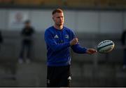 26 March 2022; Ciarán Frawley of Leinster before the United Rugby Championship match between Connacht and Leinster at the Sportsground in Galway. Photo by Harry Murphy/Sportsfile