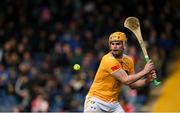 20 March 2022; Matthew Donnelly of Antrim during the Allianz Hurling League Division 1 Group B match between Tipperary and Antrim at Semple Stadium in Thurles, Tipperary. Photo by Harry Murphy/Sportsfile