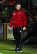 25 March 2022; Cork City assistant manager Richie Holland during the SSE Airtricity League First Division match between Cork City and Athlone Town at Turners Cross in Cork. Photo by Michael P Ryan/Sportsfile