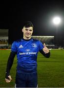 26 March 2022; Chris Cosgrave of Leinster after making his debut in the United Rugby Championship match between Connacht and Leinster at the Sportsground in Galway. Photo by Harry Murphy/Sportsfile