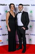 26 March 2022; Hannah McLoughlin and James Sheeran in attendance at the Team Ireland Olympic Ball in the Mansion House, Dublin. The event was held to mark the success of Team Ireland at the 2020 Tokyo Summer Olympic Games and the 2022 Beijing Winter Olympic Games, and acknowledged and recognised the contribution of Team Ireland athletes at both Games as they inspired the nation. Photo by Brendan Moran/Sportsfile