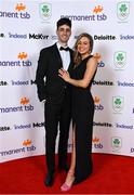 26 March 2022; Olympian Sophie Becker and Kevin Hegarty in attendance at the Team Ireland Olympic Ball in the Mansion House, Dublin. The event was held to mark the success of Team Ireland at the 2020 Tokyo Summer Olympic Games and the 2022 Beijing Winter Olympic Games, and acknowledged and recognised the contribution of Team Ireland athletes at both Games as they inspired the nation. Photo by Brendan Moran/Sportsfile