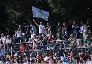 27 March 2022; A Kildare supporter at the Allianz Football League Division 1 match between Mayo and Kildare at Avant Money Páirc Seán Mac Diarmada in Carrick-on-Shannon, Leitrim. Photo by Piaras Ó Mídheach/Sportsfile