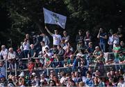 27 March 2022; A Kildare supporter at the Allianz Football League Division 1 match between Mayo and Kildare at Avant Money Páirc Seán Mac Diarmada in Carrick-on-Shannon, Leitrim. Photo by Piaras Ó Mídheach/Sportsfile