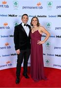 26 March 2022; Olympian Katie Mullan and Brian Lenehan in attendance at the Team Ireland Olympic Ball in the Mansion House, Dublin. The event was held to mark the success of Team Ireland at the 2020 Tokyo Summer Olympic Games and the 2022 Beijing Winter Olympic Games, and acknowledged and recognised the contribution of Team Ireland athletes at both Games as they inspired the nation. Photo by Brendan Moran/Sportsfile