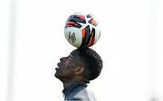 28 March 2022; Chiedozie Ogbene during a Republic of Ireland training session at FAI National Training Centre in Dublin. Photo by Eóin Noonan/Sportsfile