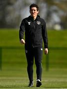 28 March 2022; Coach Keith Andrews during a Republic of Ireland training session at FAI National Training Centre in Dublin. Photo by Eóin Noonan/Sportsfile