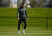 28 March 2022; Alan Browne during a Republic of Ireland training session at FAI National Training Centre in Dublin. Photo by Eóin Noonan/Sportsfile