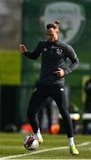 28 March 2022; Will Keane during a Republic of Ireland training session at FAI National Training Centre in Dublin. Photo by Eóin Noonan/Sportsfile