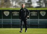 28 March 2022; Manager Stephen Kenny during a Republic of Ireland training session at FAI National Training Centre in Dublin. Photo by Eóin Noonan/Sportsfile